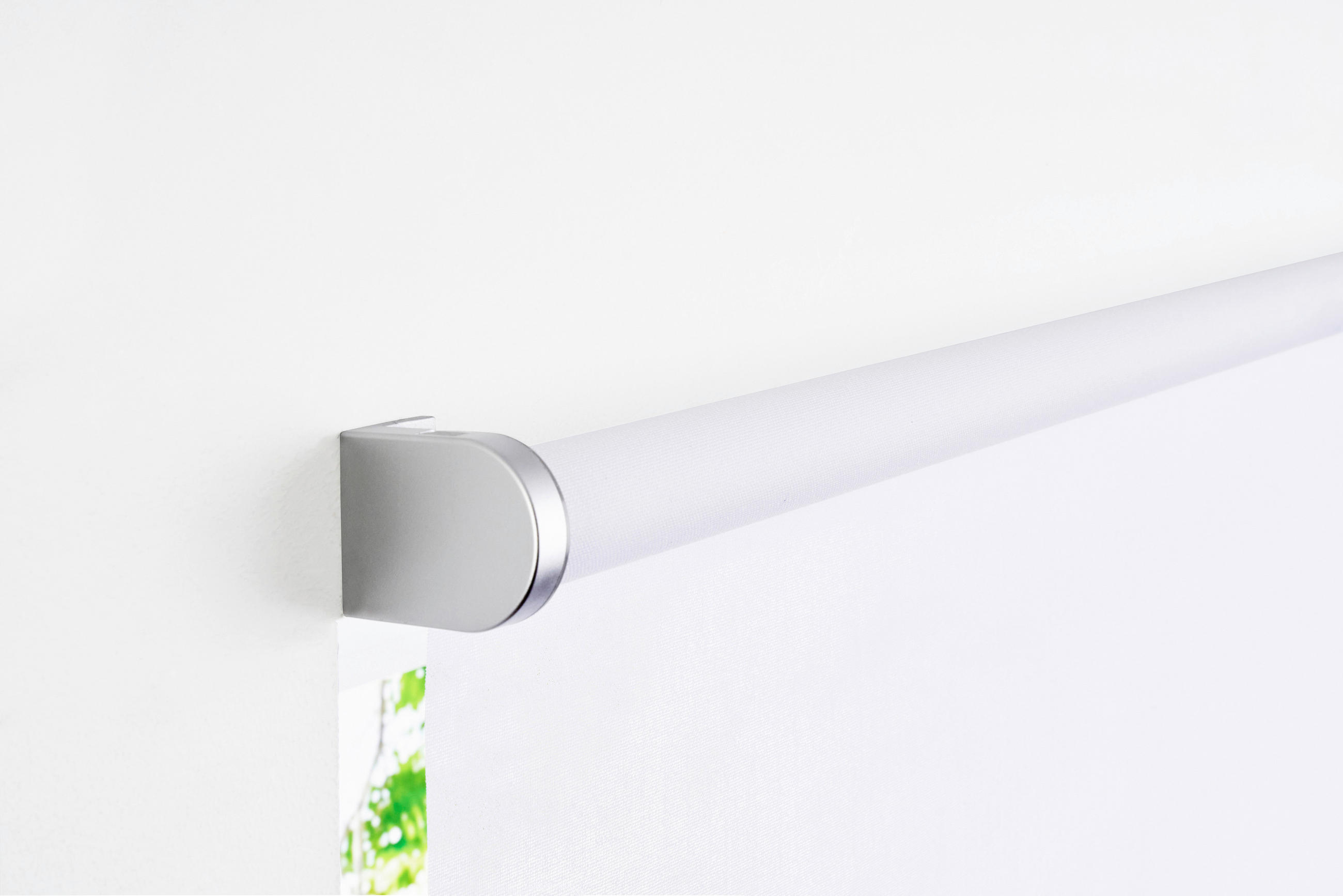 ROLLO  blickdicht     - Weiß, Basics, Textil (100/150/4cm) - Homeware