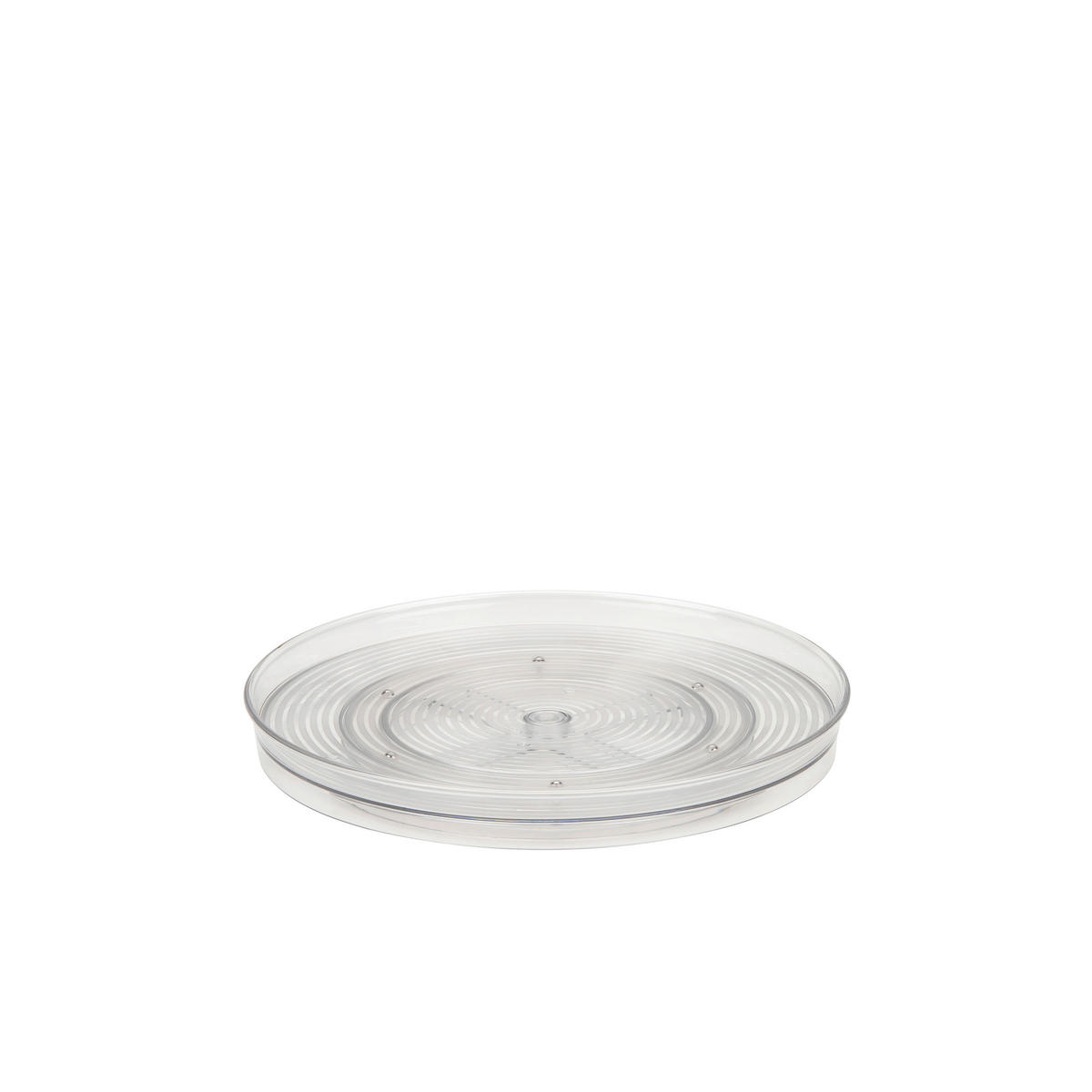 OTOČNÁ SERVÍROVACÍ DESKA, plast, 28,8/3,6 cm - čiré, Basics, plast (28,8/3,6cm) - Homeware Profession.