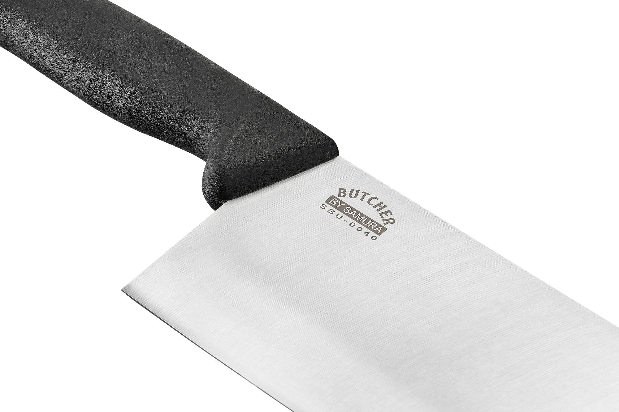 NOŽ ZA MESO  BUTCHER        31 cm    nerjaveče jeklo - srebrne barve/črna, Basics, kovina/umetna masa (31cm) - Samura