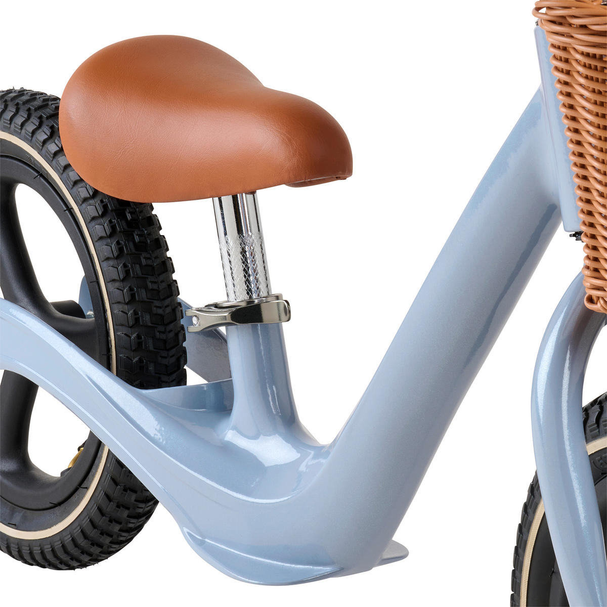 SPRINGCYKEL  - grå högglans, Trend, metall/plast (90/40/50cm) - Jimmylee