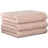HANDTUCH Pure Uni  - Pink, Basics, Textil (50/100cm) - Cawoe