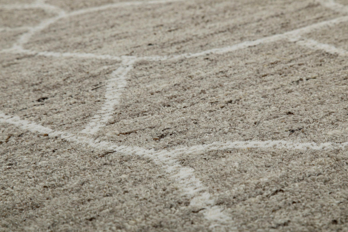 WEBTEPPICH 140/200 cm Hamptons Fourtyone Creme, Grau  - Creme/Grau, KONVENTIONELL, Textil (140/200cm) - WECON HOME