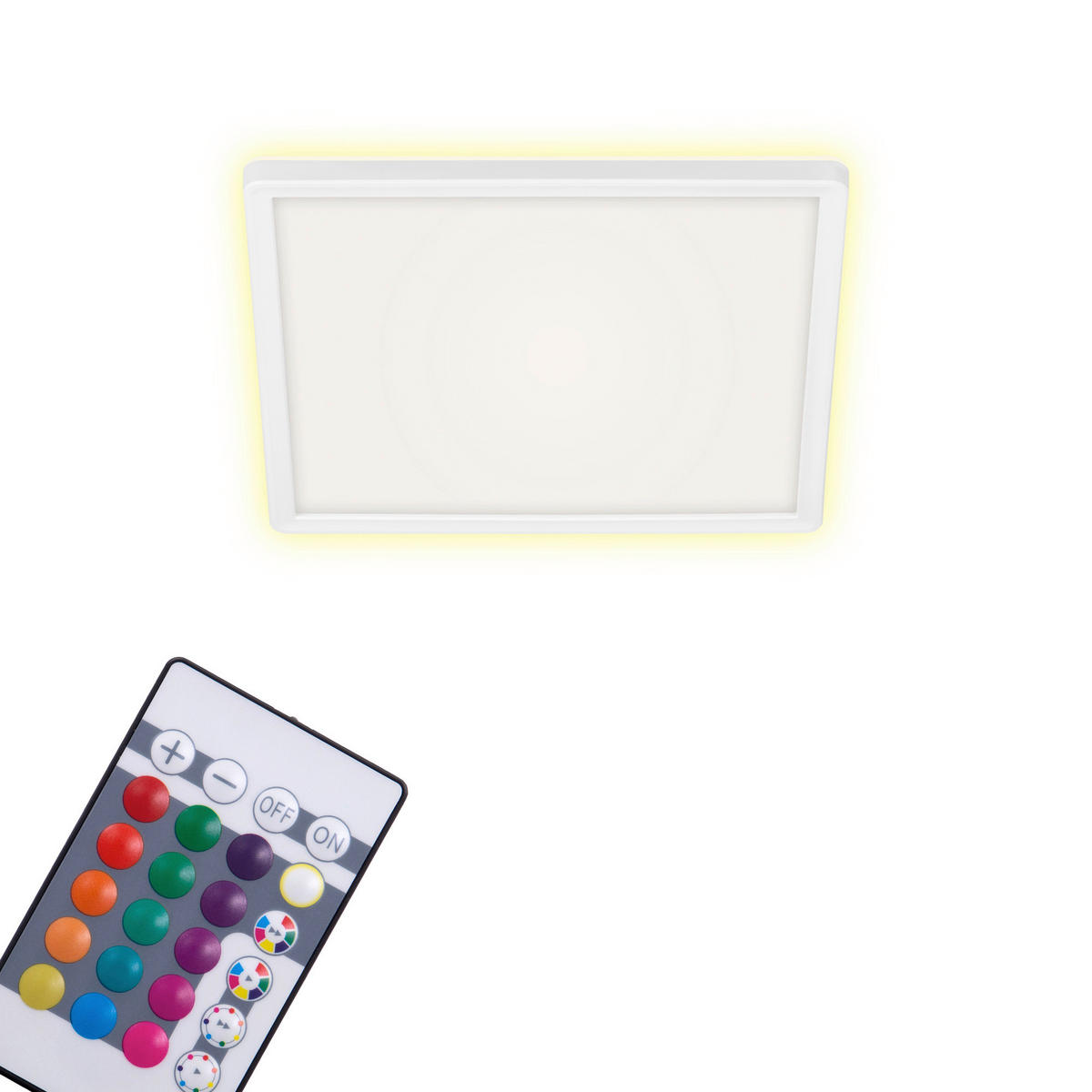 LED-PANEEL Slim 29,3/29,3/2,8 cm   - Weiß, Basics, Kunststoff (29,3/29,3/2,8cm)