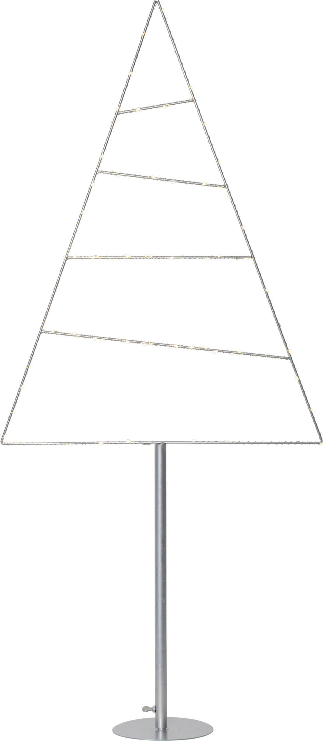 LED-DEKOLEUCHTE 53/16/116 cm  - Silberfarben, Basics, Metall (53/16/116cm) - Eglo