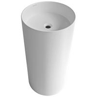 WASCHBECKEN 43,7/86,5/43,7 cm  - Weiß, Basics, Stein (43,7/86,5/43,7cm) - Dieter Knoll