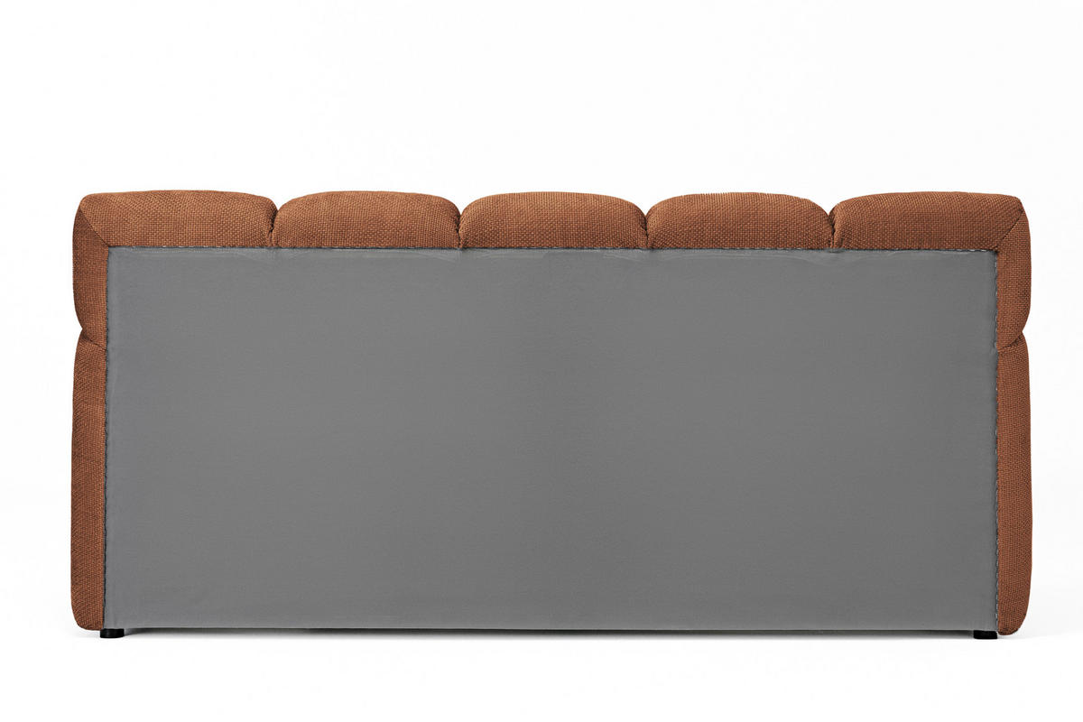 POLSTERBETT Lattenrost, Bettkasten 180/200 cm  in Terracotta  - Terracotta/Schwarz, Design, Holz/Kunststoff (180/200cm) - Esposa