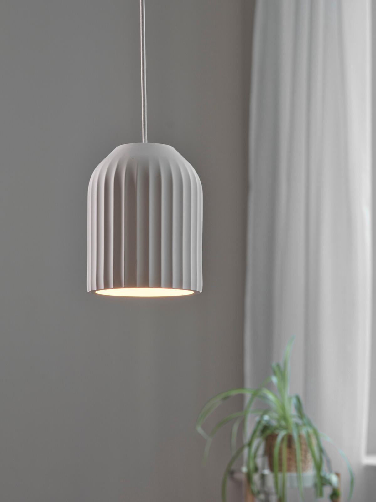 HÄNGELEUCHTE 15/120 cm  - Weiß, Natur, Stein (15/120cm) - Ledvance