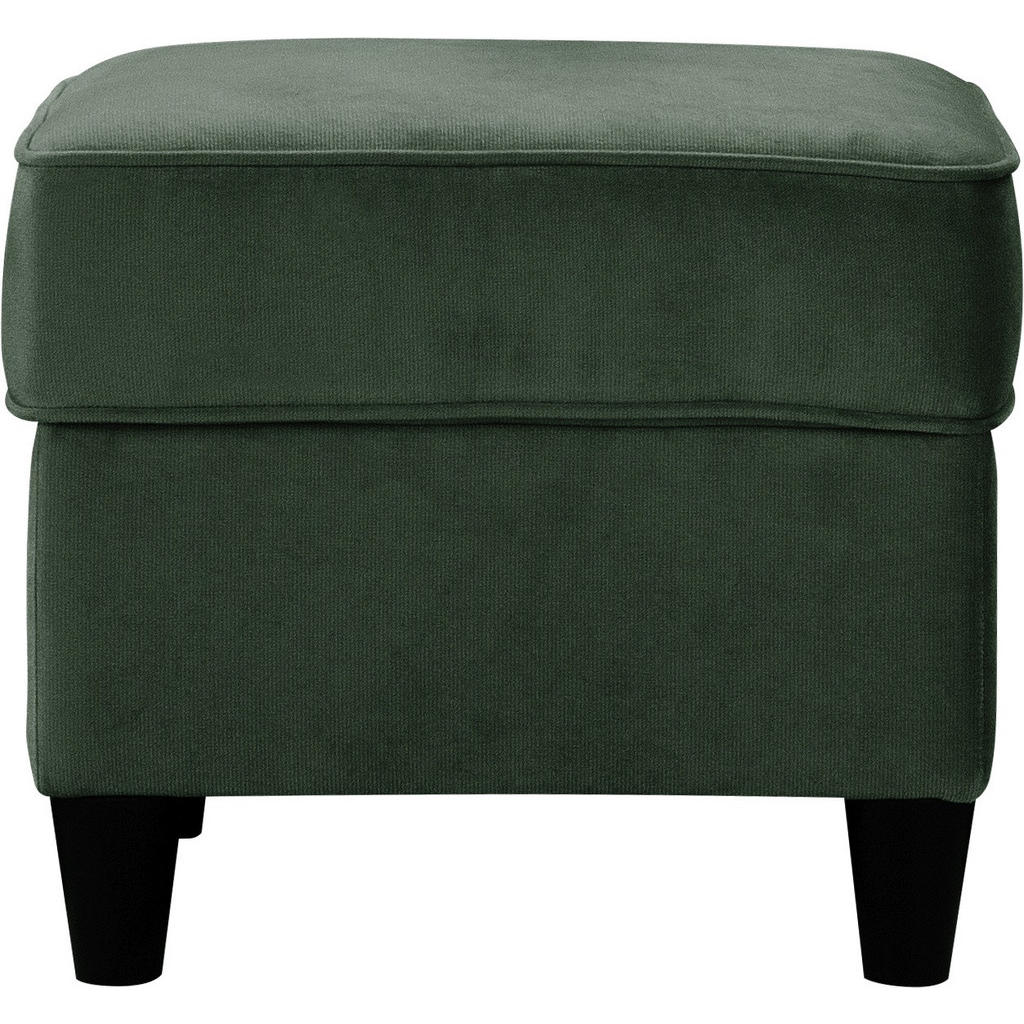 Thumbnail - Mid.you Hocker, Dunkelgrün, Textil, quadratisch, 52x45x52 cm, Made in EU, Wohnzimmer, Hocker, Sitzhocker