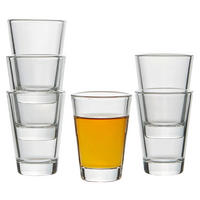 GLÄSERSET  6-teilig  - Klar, Basics, Glas (15,3/7,4/10,4cm) - Leonardo