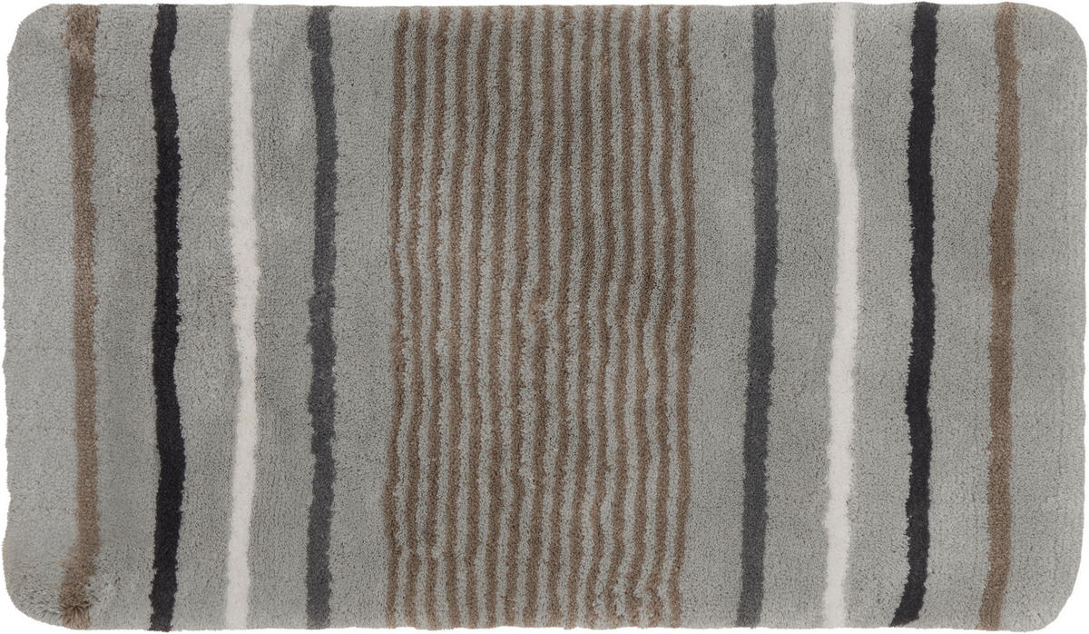 COVORAȘ DE BAIE  60/100 cm  gri   - gri, Konventionell, textil (60/100cm) - Esposa