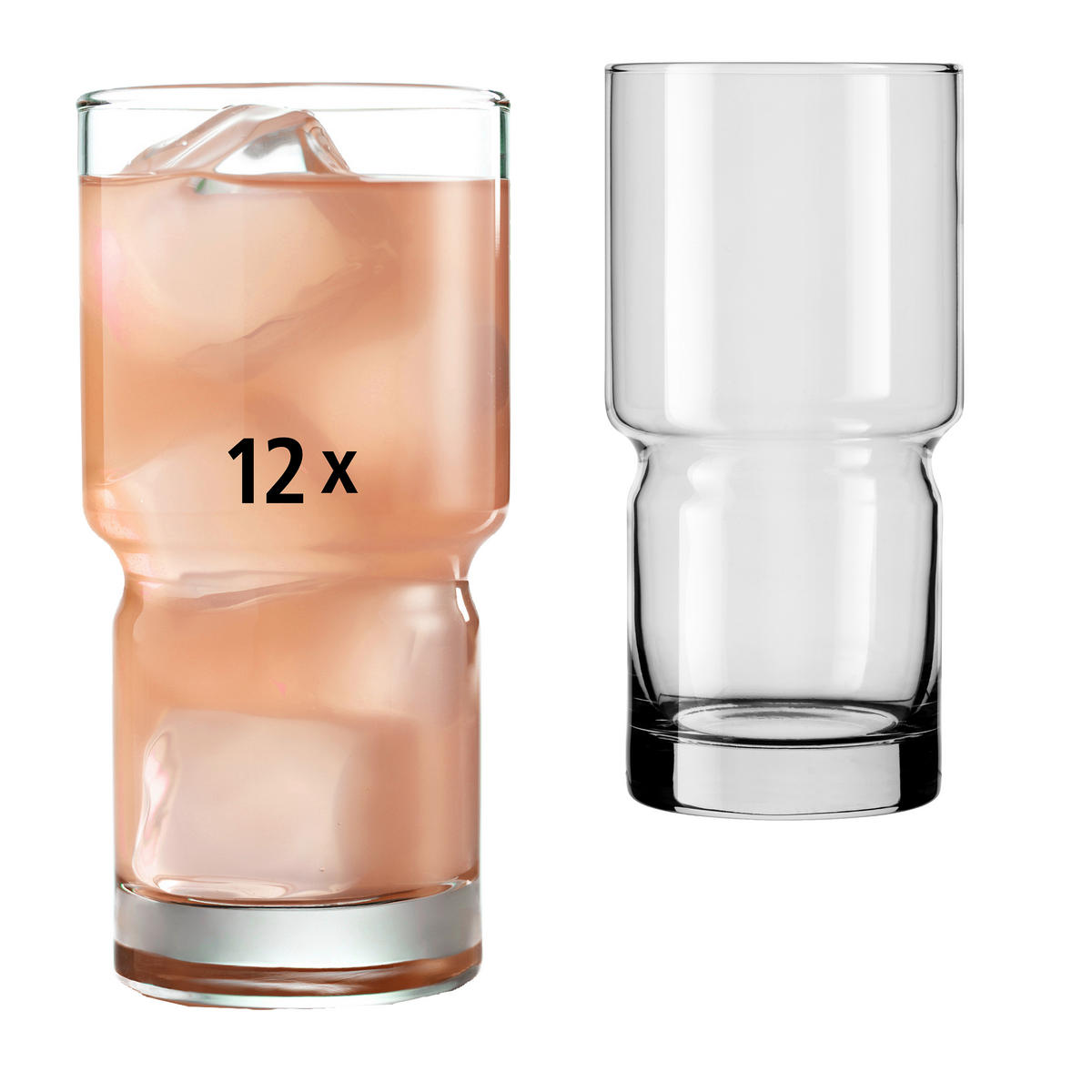 GLÄSERSET NEWTON  12-teilig  - Klar, Basics, Glas (8/16,5cm)