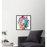 KUNSTDRUCK 30/30 cm  - Multicolor, Basics, Papier (30/30cm) - Monee