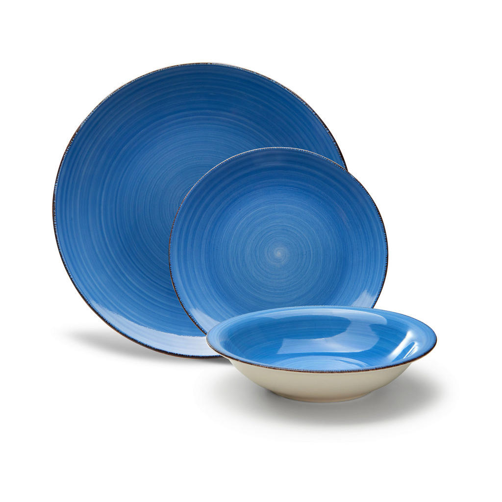 Tafelservice Lionel Steinzeug für 6 Personen Geschirr Set