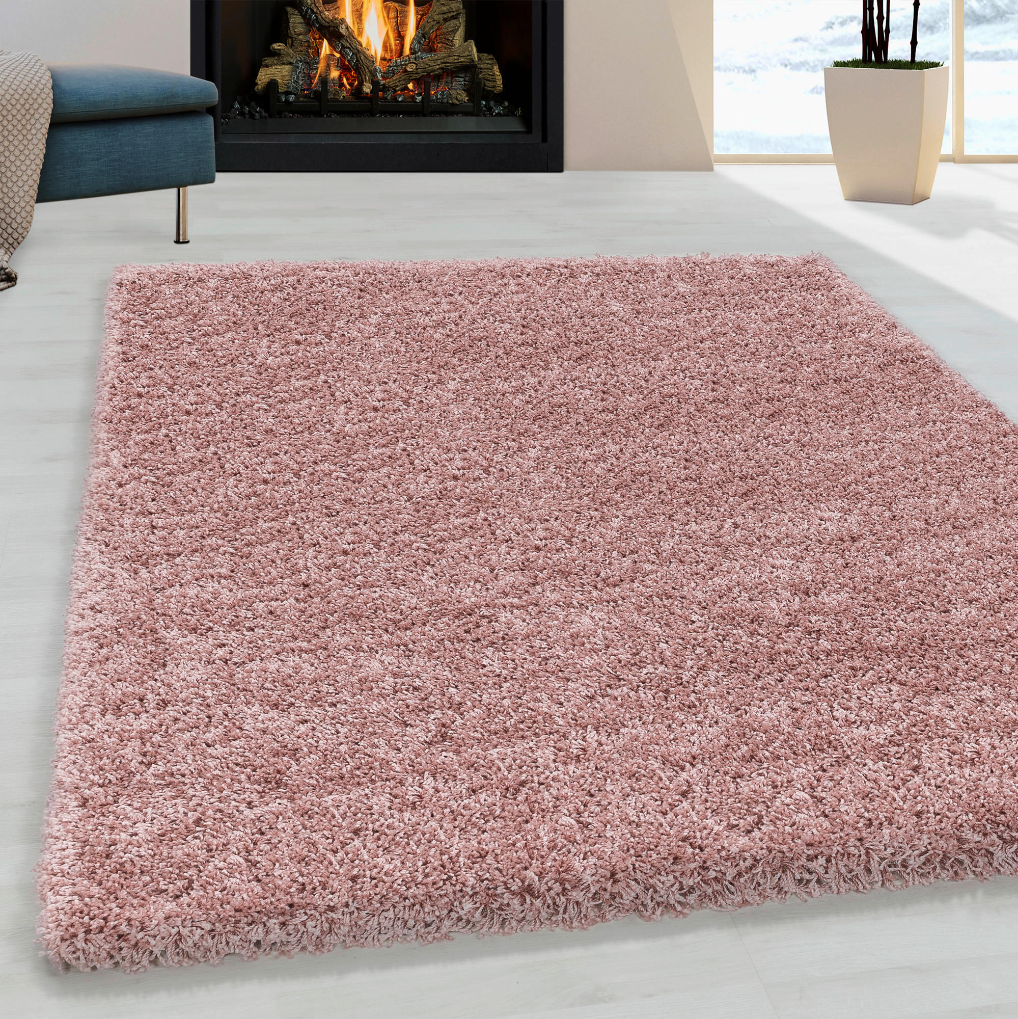 LÖPARE 80/250 cm Sydney 3000 rose - rosa, Basics, textil (80/250cm)