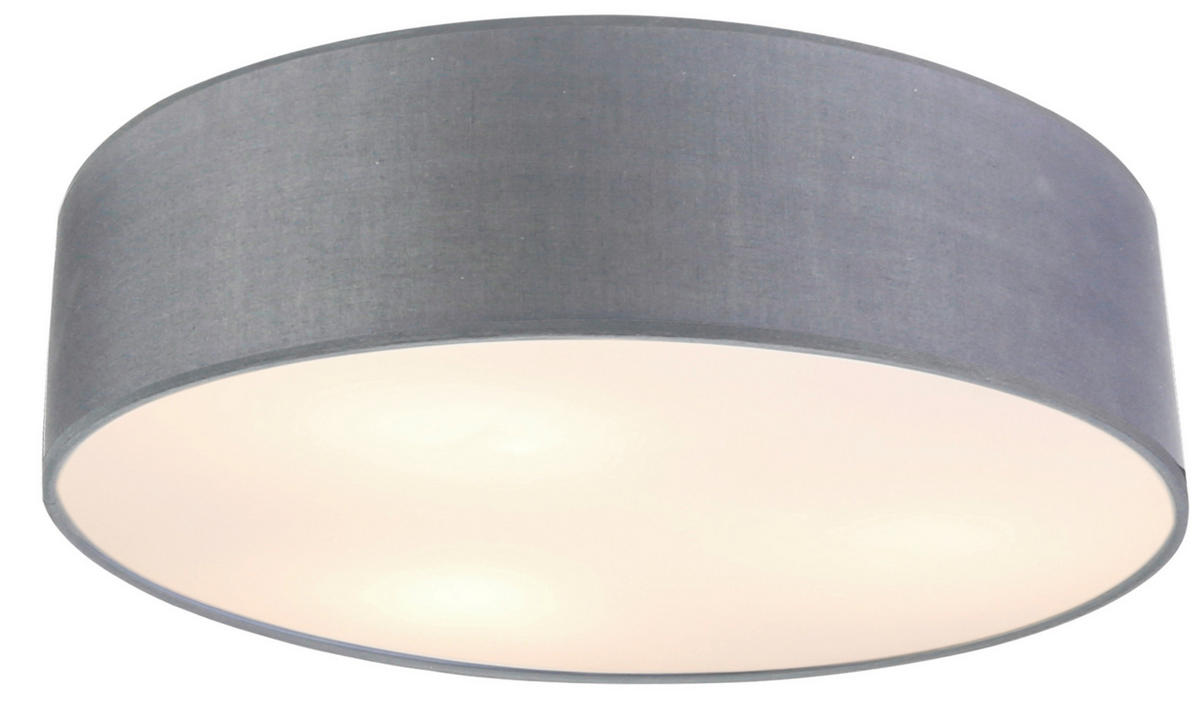 HÄNGELEUCHTE 40/40/13.5 cm  - Grau, Basics, Metall (40/40/13.5cm)