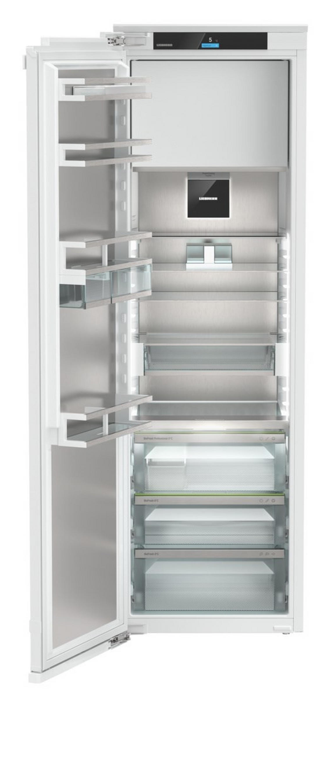 KÜHLSCHRANK IRBAC5171-617-22  - Edelstahlfarben/Weiß, Basics, Metall (56-57/177-179,3/55cm) - Liebherr