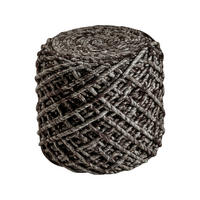 POUF in Cappuccino Textil  - Cappuccino, Trend, Textil (40/40cm) - Novel