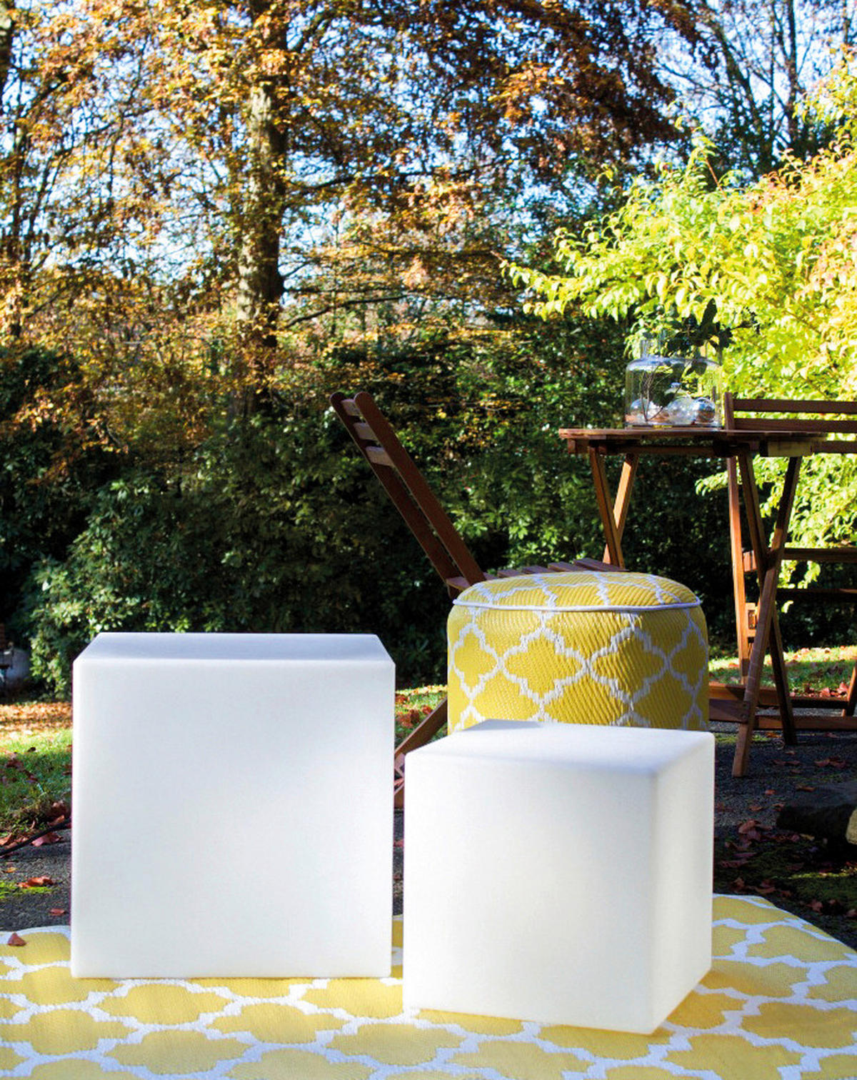 LED-DEKOLEUCHTE - Weiß, Basics, Kunststoff (33/33cm)