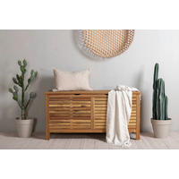 KISSENBOX 130/64.5/48 cm  - Akaziefarben, KONVENTIONELL, Holz (130/64.5/48cm) - Gardenson