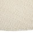 HANDWEBTEPPICH 160 cm Naturfarben rund  - Naturfarben, Natur, Textil (160cm) - Linea Natura