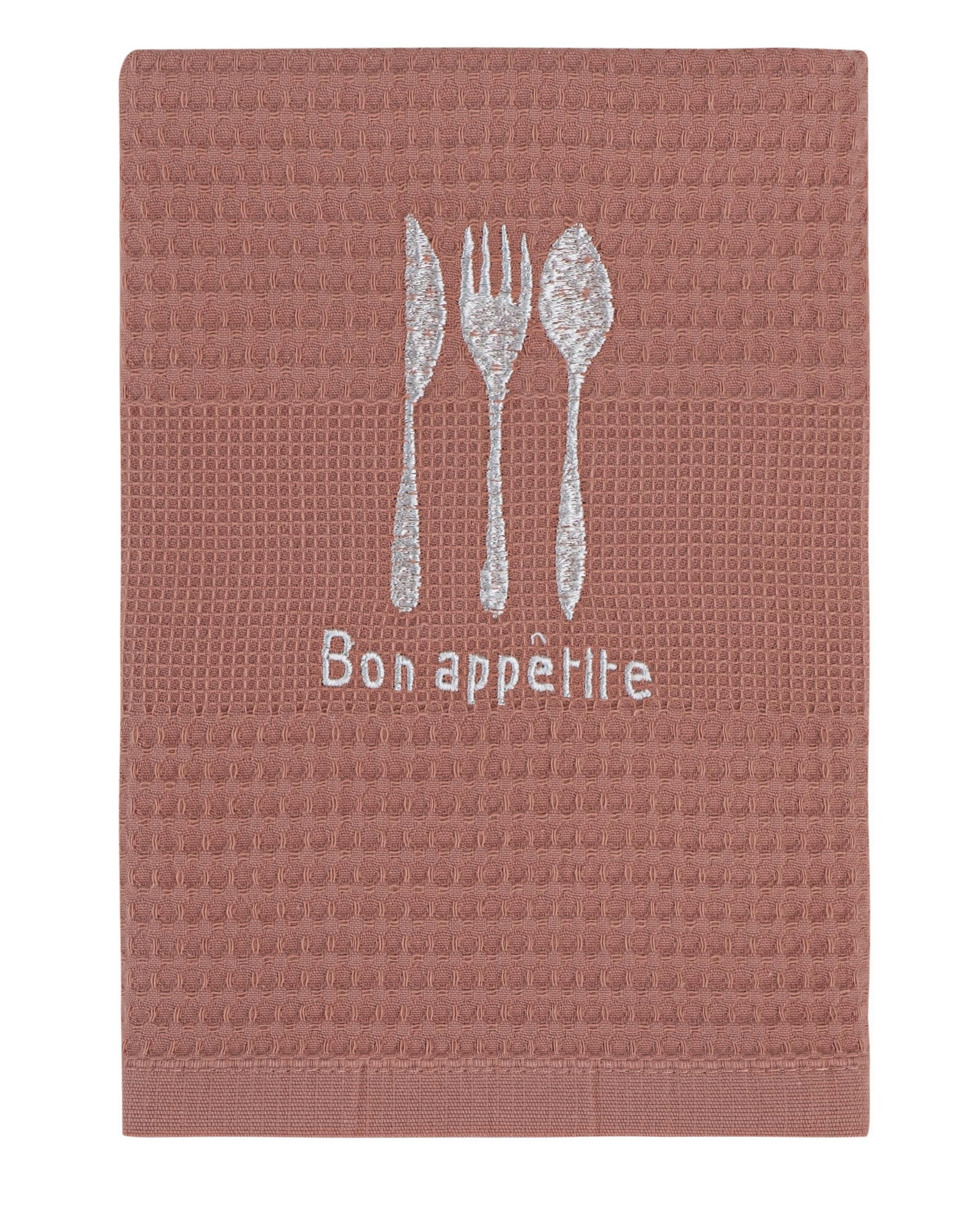 KUHINJSKA KRPA 50/70 cm rdečerjava  - rdečerjava, Konvencionalno, tekstil (50/70cm)