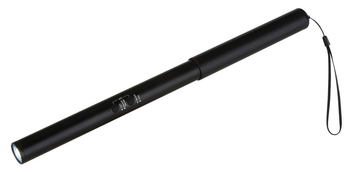 LED-SVETILKA ZA PISALNO MIZO  MILAN   40,4/10,9/44,5 cm          - črna/bela, Design, kovina/umetna masa (40,4/10,9/44,5cm) - Globo
