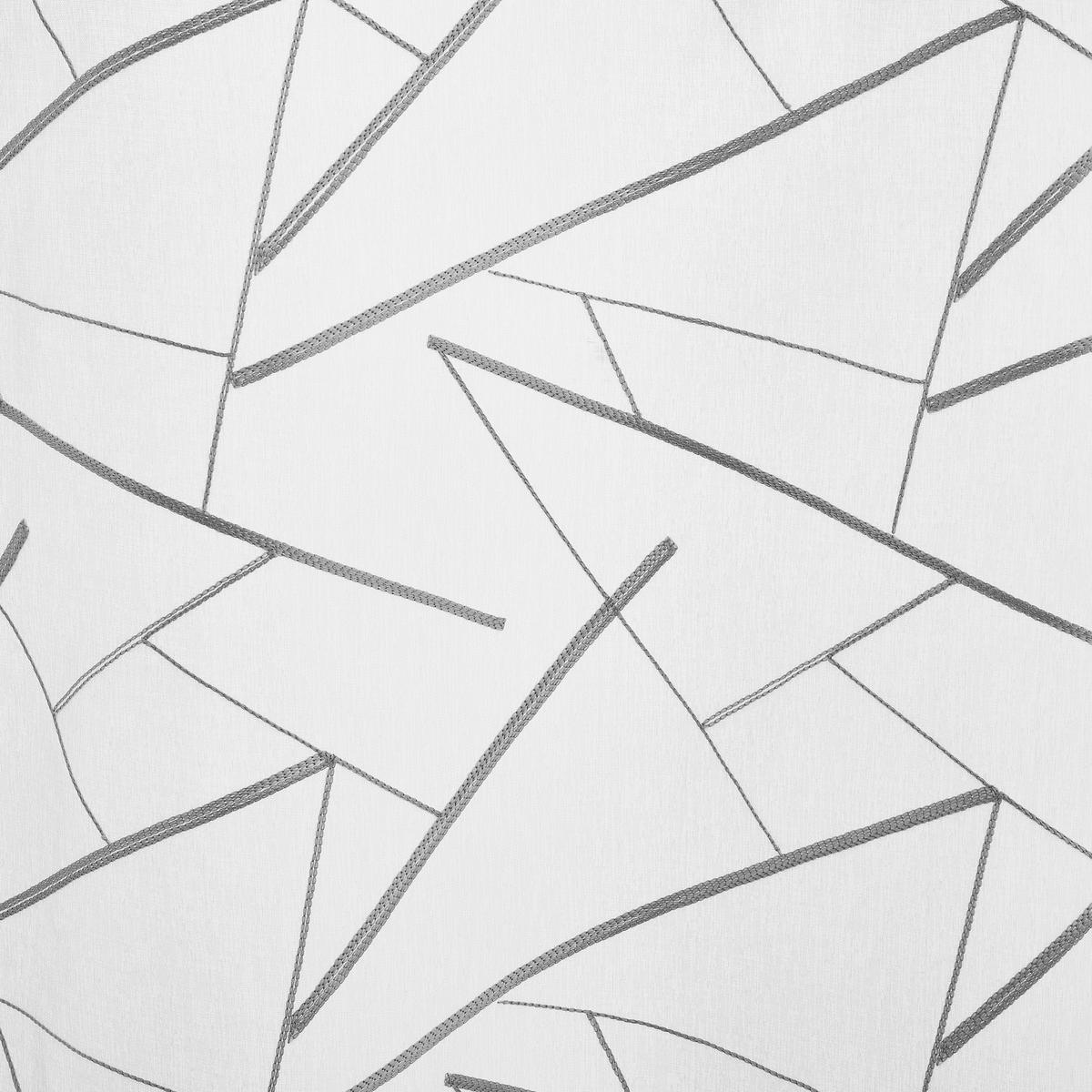 ÖSENSCHAL GRAPHIK halbtransparent 140/245 cm   - Grau, Design, Textil (140/245cm) - Esposa