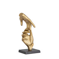 SOŠKA - šedá/barvy zlata, Design, kov (16/36/12cm) - Ambia Home
