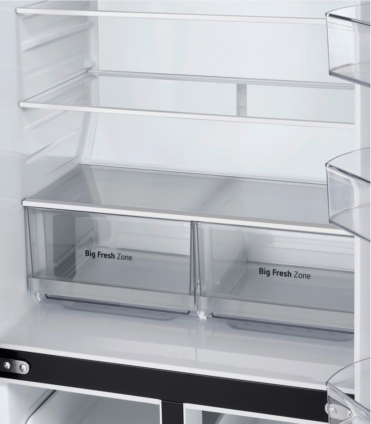 MULTI-DOOR 83.5/178.7/73 cm GMV860EPDE  - Schwarz, Trend, Glas/Kunststoff (83.5/178.7/73cm) - LG
