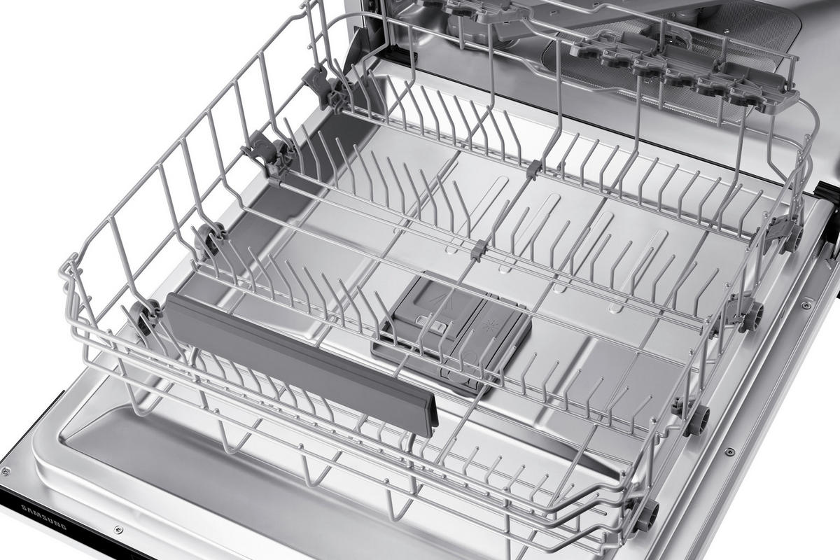 GESCHIRRSPÜLER DW60A6092BB/EO  - Weiß, Basics, Glas/Kunststoff (59,8/81,5/55cm) - Samsung