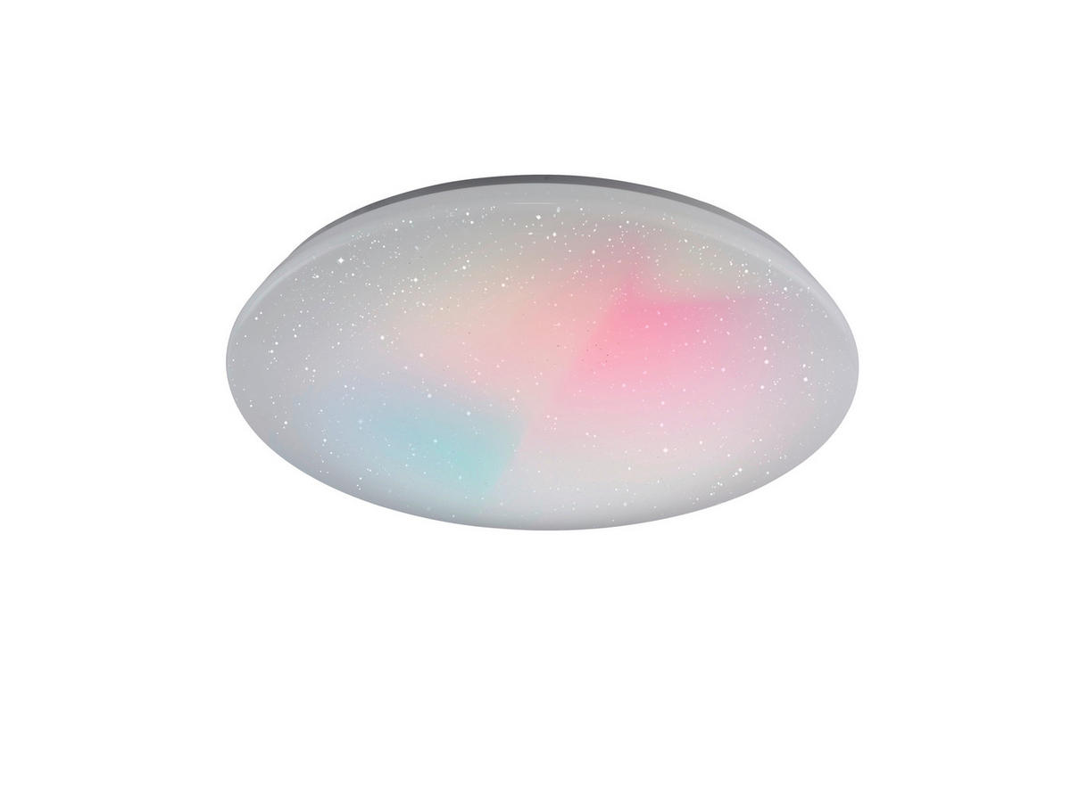 LED PLAFONJERA - bela, Konvencionalno, plastika (50/12cm)