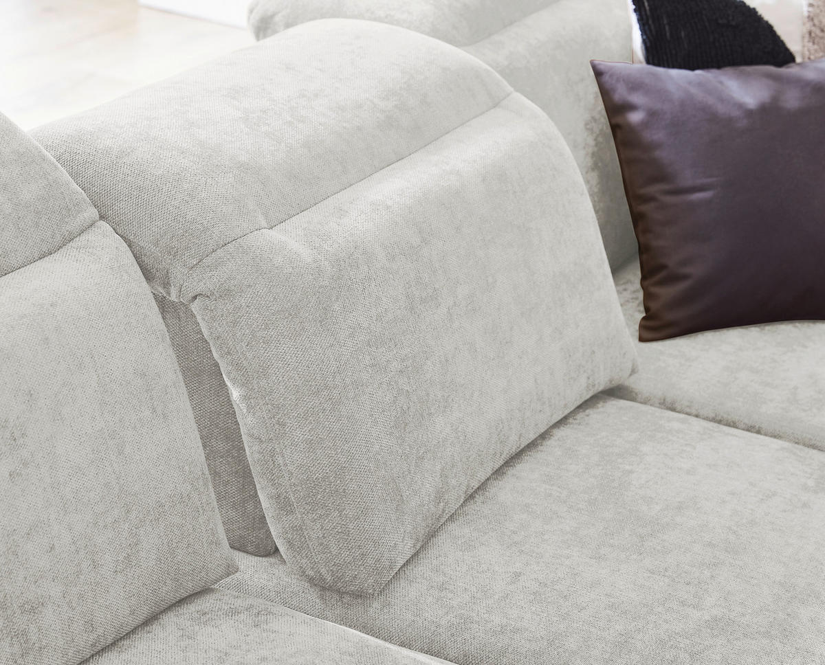 ROHOVÁ SEDACIA SÚPRAVA, textil,  - čierna, Design, kov/textil (295/213cm) - Stylife