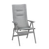KLAPPSESSEL Batyline® Hellgrau  - Anthrazit/Hellgrau, Basics, Kunststoff/Textil (62/117/64cm) - Lafuma Mobilier