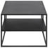 COUCHTISCH in Metall - Schwarz, Trend, Metall (90/45/60cm) - Carryhome COUCHTISCH in Metall - Schwarz, Trend, Metall (90/45/60cm) - Carryhome