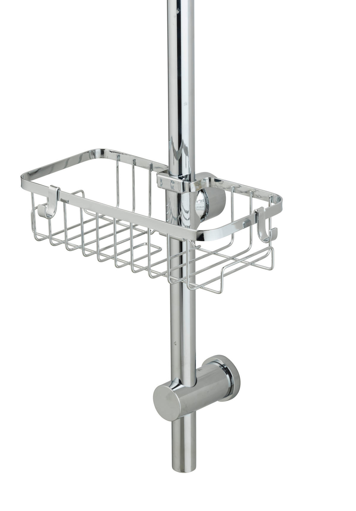 DUSCHKORB - Chromfarben, MODERN, Kunststoff (28,5/4/11,5cm) - Wenko