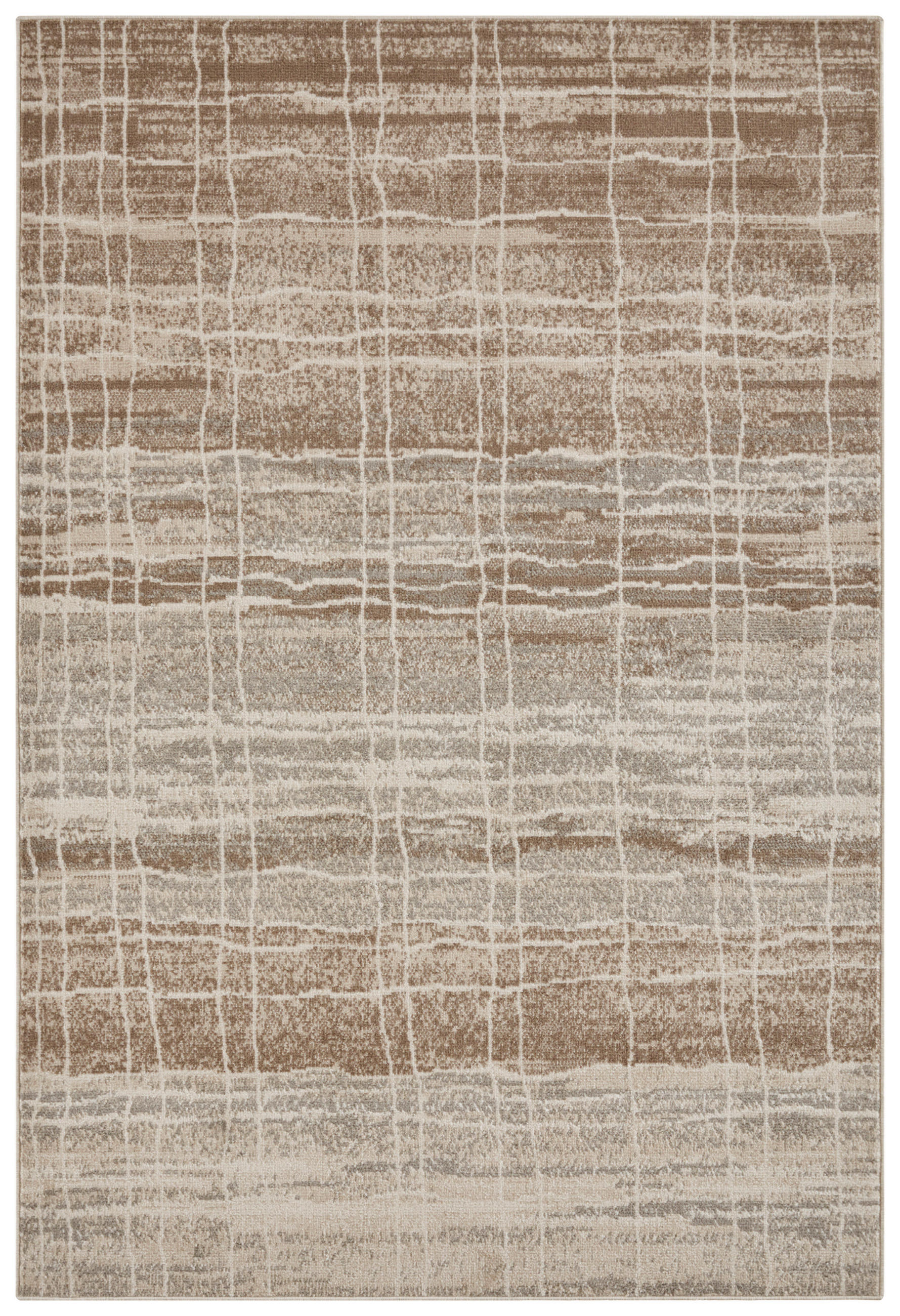 FLACHWEBETEPPICH 80/120 cm Terrain Creme  - Creme, Basics, Kunststoff/Textil (80/120cm)