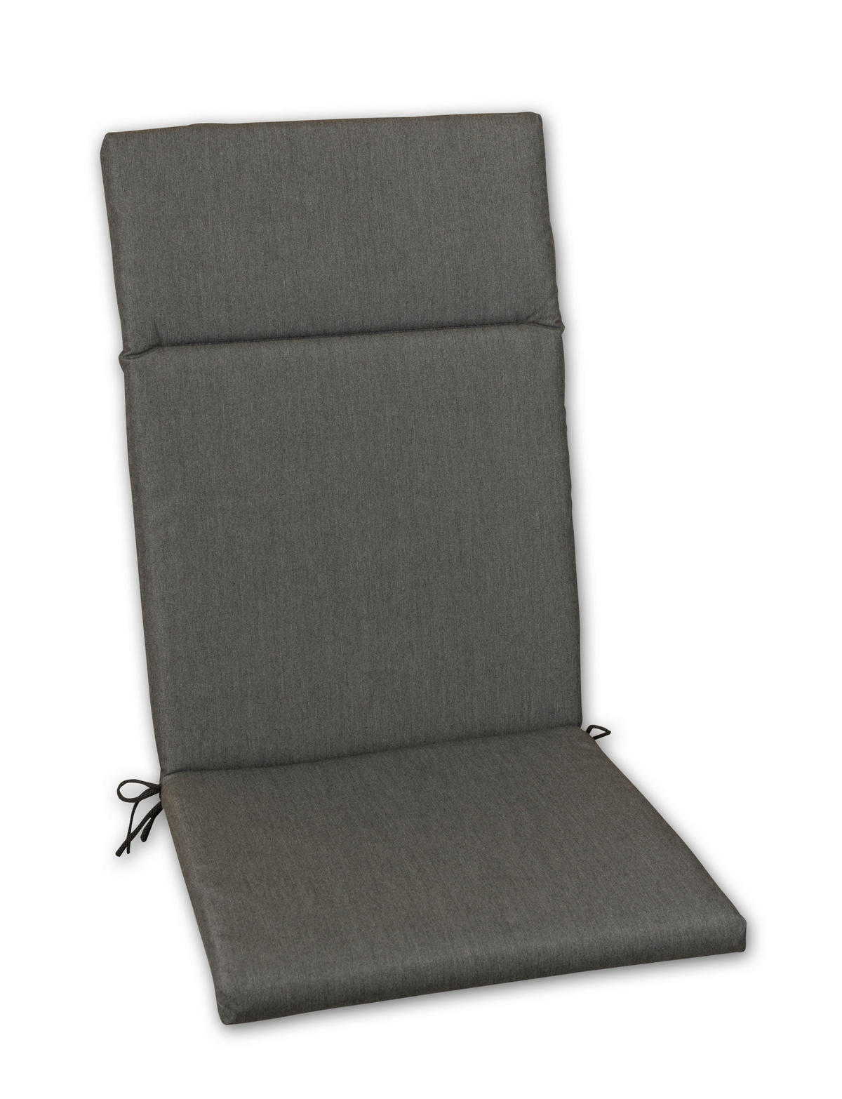 SESSELAUFLAGE Uni  - Graphitfarben, Design, Textil (50/4/120cm)