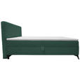 BOXBETT 160/200 cm  in Waldgrün  - Waldgrün/Schwarz, Design, Holz/Holzwerkstoff (160/200cm) - Xora