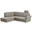 WOHNLANDSCHAFT Flachgewebe - Chromfarben/Hellgrau, Design, Textil/Metall (194/225cm) - Landscape
