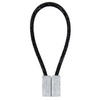 FÜGGÖNYELKÖTŐ 38 cm  - fekete, Basics, textil (38cm) - Homeware