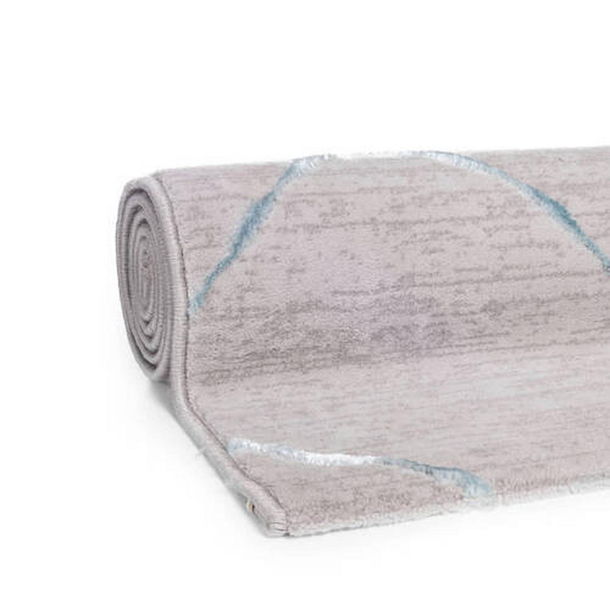 WEBTEPPICH 120/170 cm LARA Blau  - Blau, Basics, Textil (120/170cm)