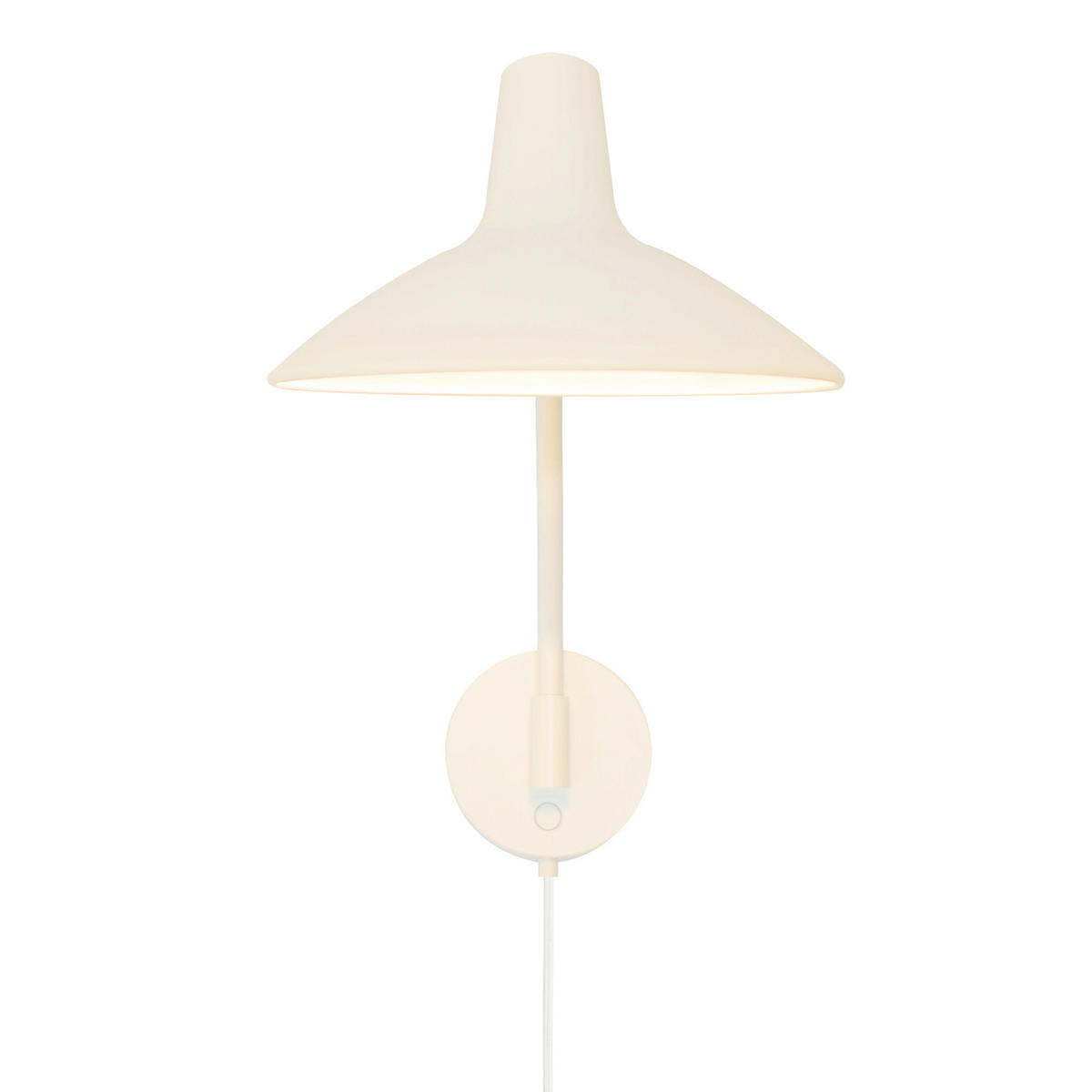 WANDLEUCHTE 55/36,5 cm  - Weiß, Design, Metall (55/36,5cm) - Nordlux
