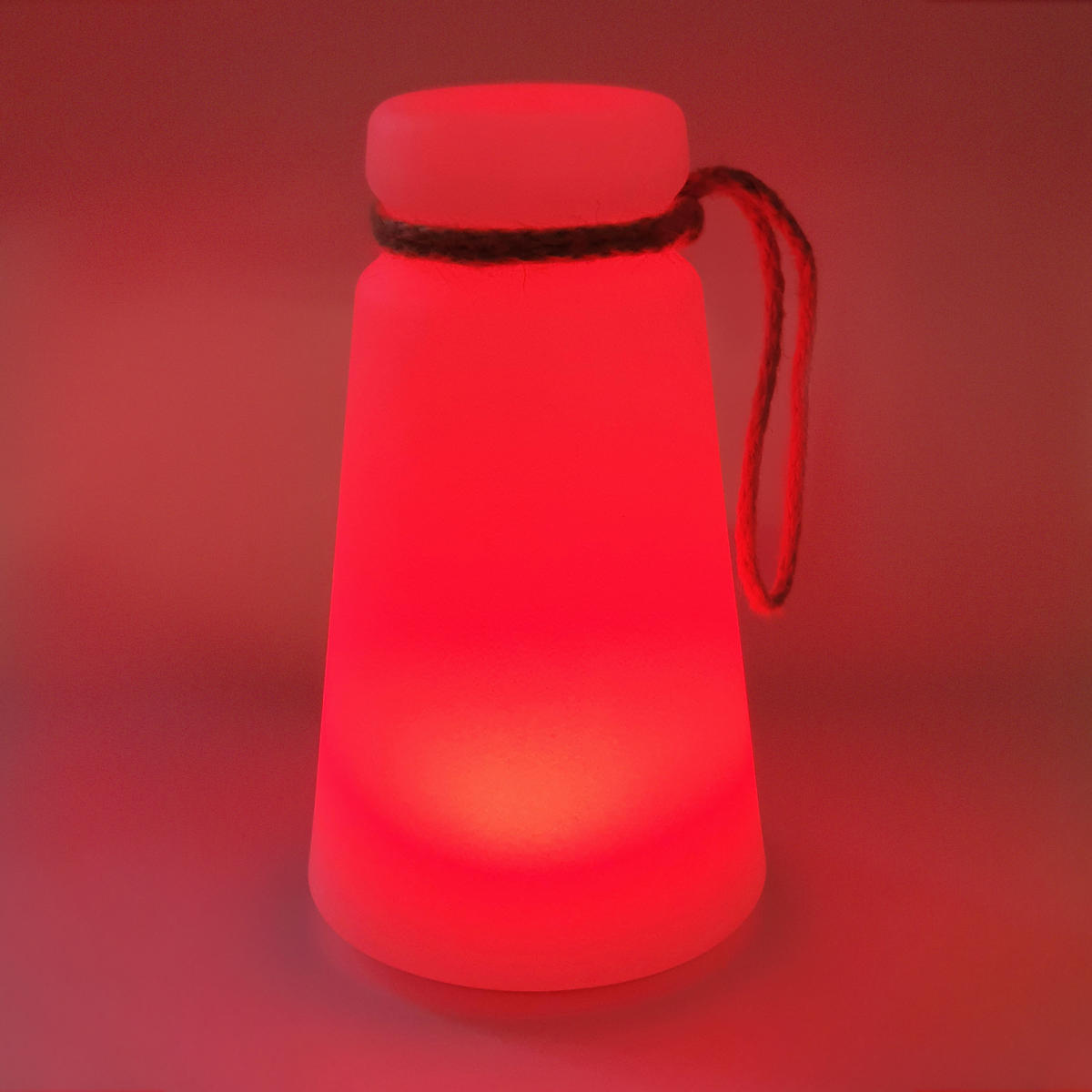 AUßENLEUCHTE Bruno 12/20 cm   - Weiß, Design, Kunststoff (12/20cm)