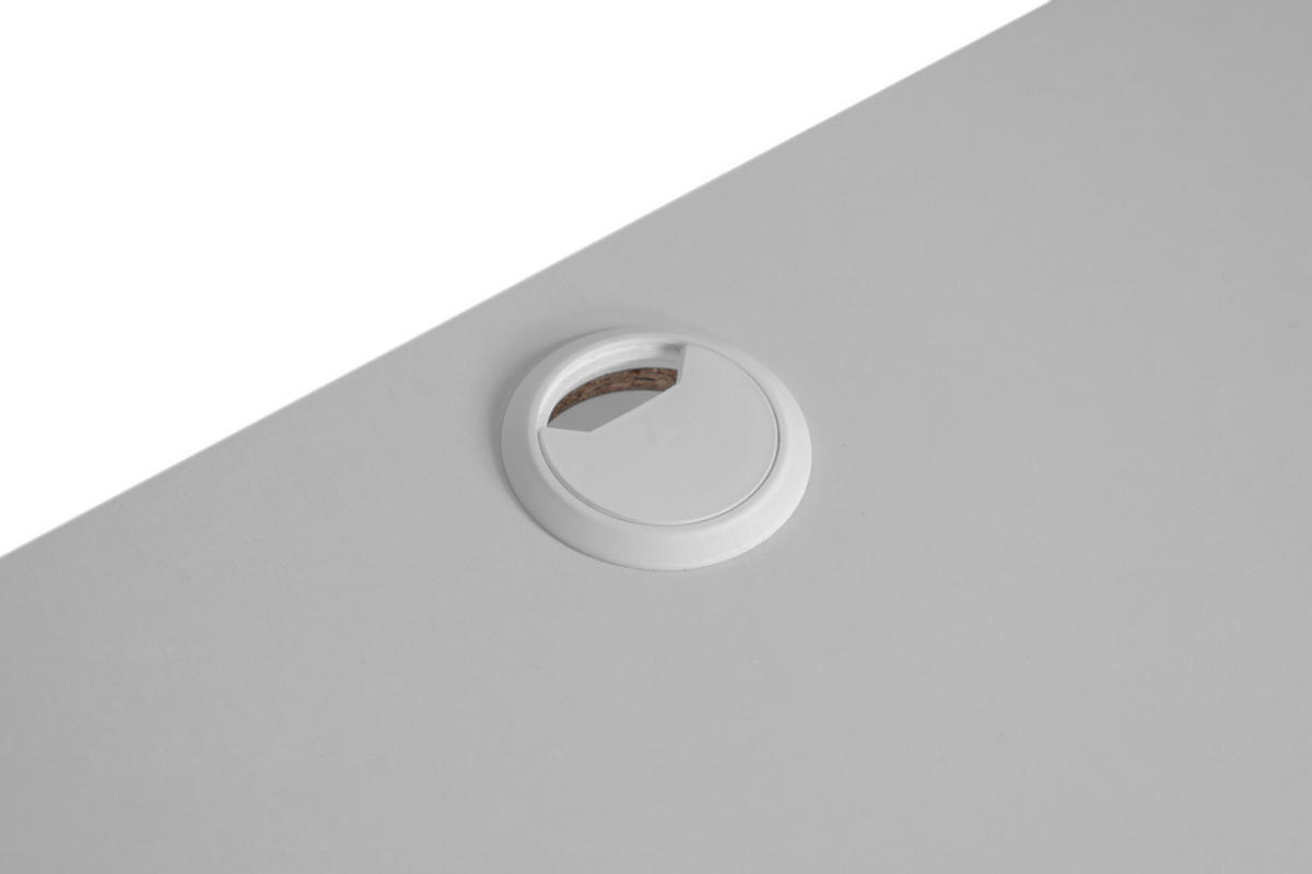 ECKSCHREIBTISCH 139/139/75 cm  in Weiß, Eiche Artisan  - Weiß/Eiche Artisan, MODERN, Holzwerkstoff (139/139/75cm) - MID.YOU