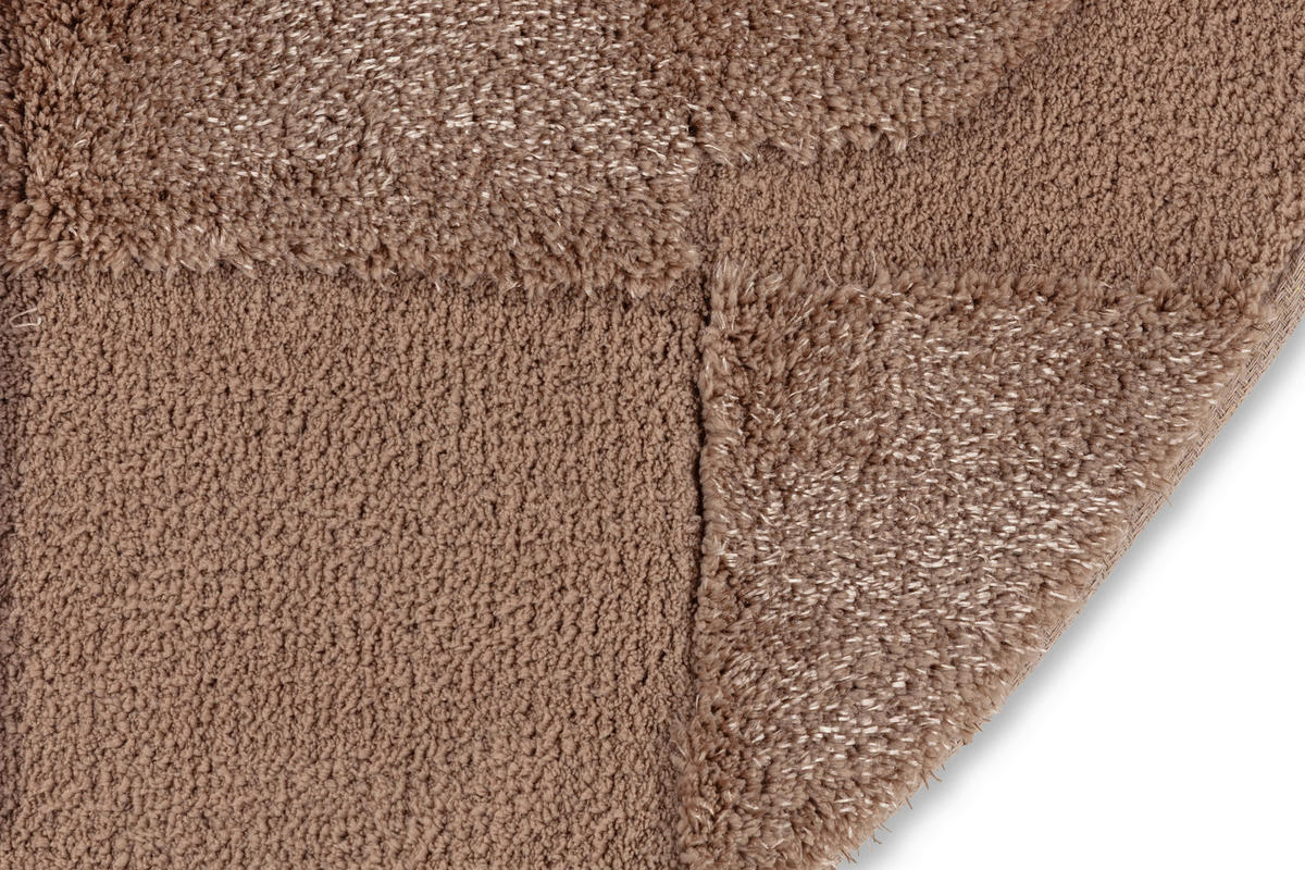 WEBTEPPICH 160 cm Blaze Braun  - Braun, Design, Textil (160cm) - Schöner Wohnen