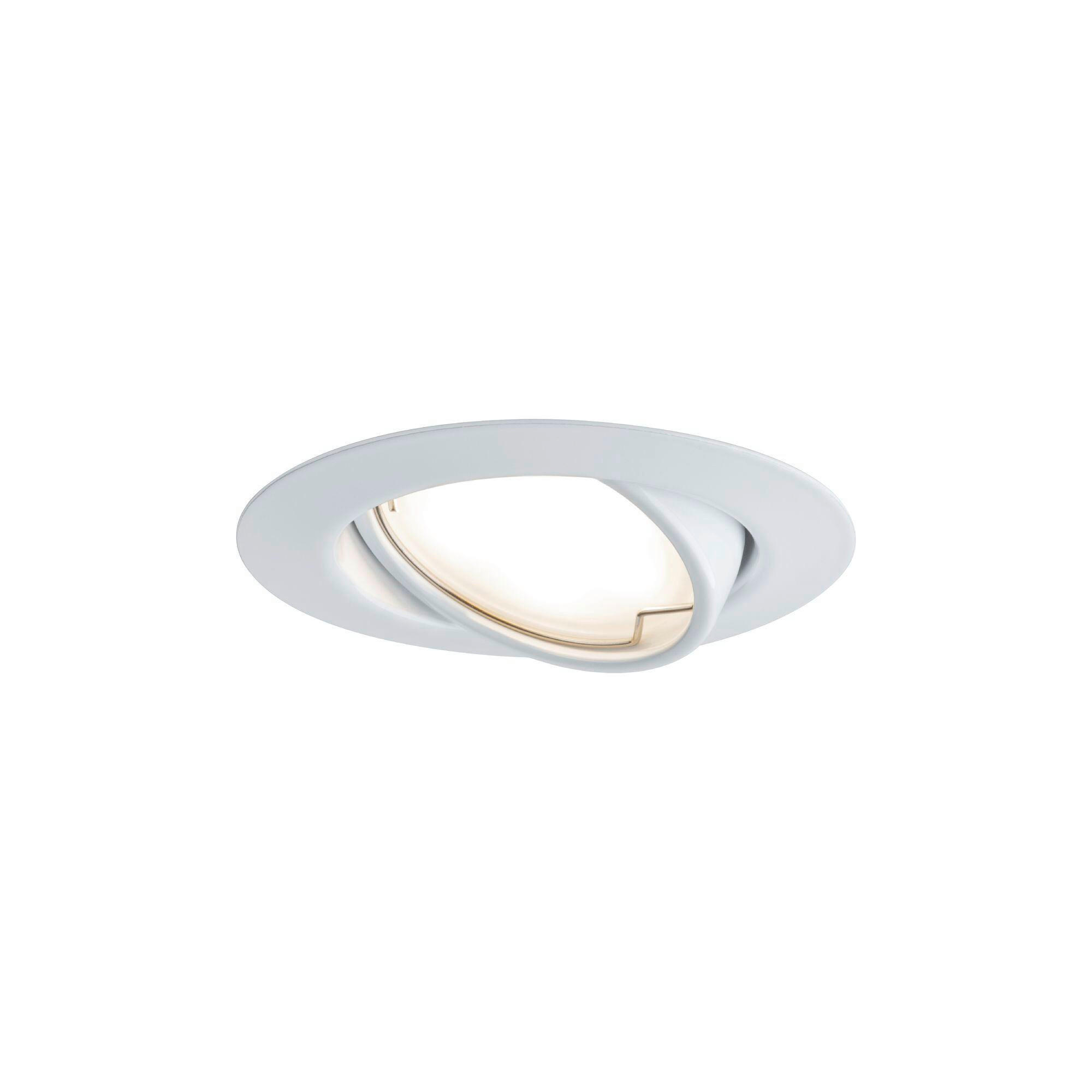 LED-EINBAUSPOT 9 cm  - Weiß, Design, Metall (9cm) - Paulmann