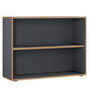 AKTENREGAL 100/74/33 cm  - Honigeiche/Anthrazit, Design, Holzwerkstoff/Kunststoff (100/74/33cm) - MID.YOU