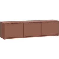 LOWBOARD  in 154,2/42,5/34,9 cm  - Terracotta/Grau, MODERN, Holzwerkstoff/Metall (154,2/42,5/34,9cm) - Carryhome