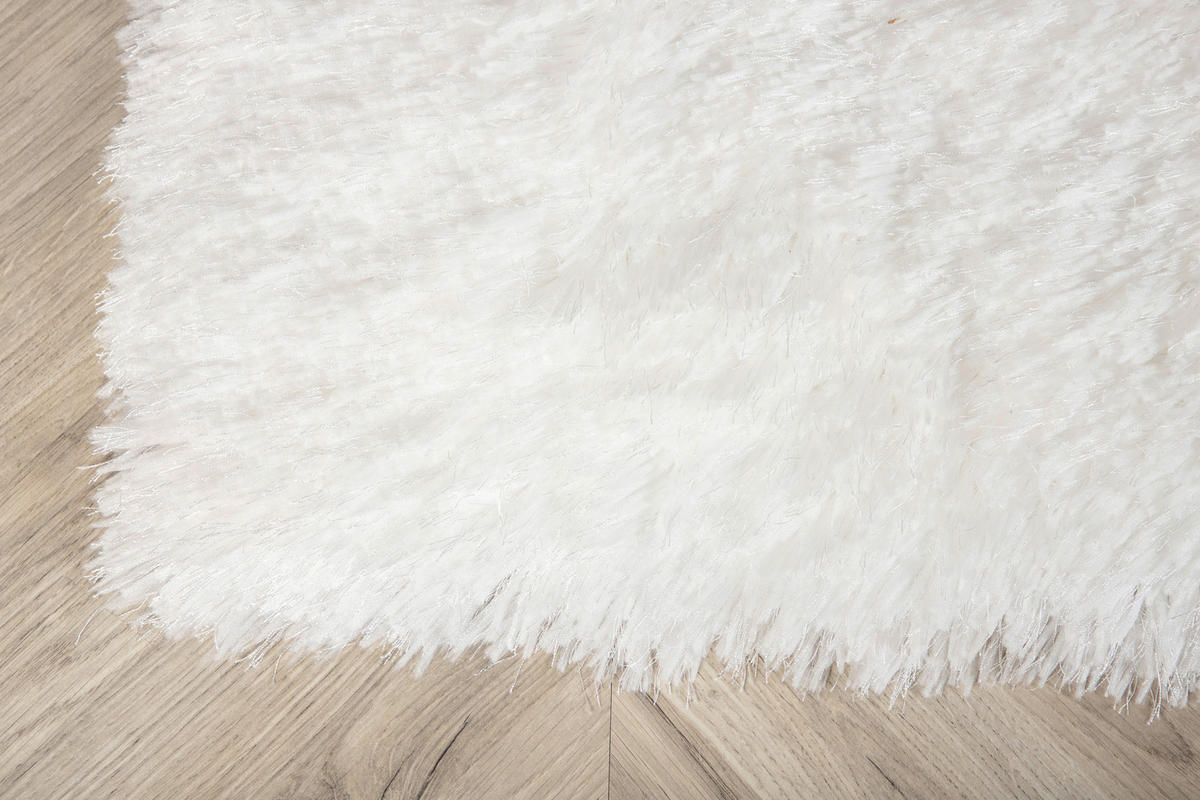 HOCHFLORTEPPICH 200/300 cm Weiß  - Weiß, LIFESTYLE, Textil (200/300cm) - P & B