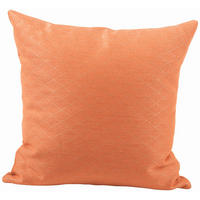 OUTDOOR-KISSEN Raute  - Orange, Basics, Textil (45/45cm) - Stern